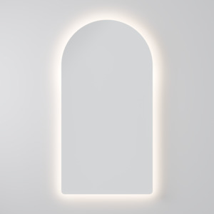 Bathroom Mirrors Mirror Cabinets New Zealand: CODE EURO ARCH 550 LED BACKLIT MIRROR