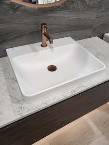 Basins Bathroom Nz: CODE LINEARE VILLASTONE INSET BASIN