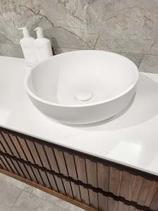 Basins Bathroom Nz: CODE ROUND VILLA BASIN 390MM - 5 COLOURS