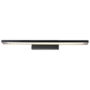STARK LED MIRROR WALL LIGHT 800MM STANDARD BLACK