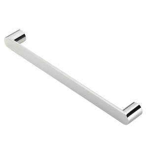 Single Bar Bathroom Towel Rails: HEIRLOOM STRATA ANNEX HEATED TOWEL RAIL 632MM - 7 COLOURS