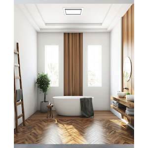 Heating Extraction Bathroom: TASTIC LUMINATE VENT - BATHROOM EXHAUST FAN - 2 COLOURS