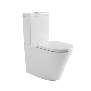 ENGLEFIELD SIERRA OVERHEIGHT BTW TOILET SUITE WITH WRAP SEAT