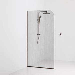 CODE INTERIORS ALLURE SHOWER SCREEN GLASS 1050MM