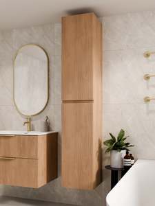 CODE INTERIORS AURA OVAL FRAMED LED MIRROR 500X1050