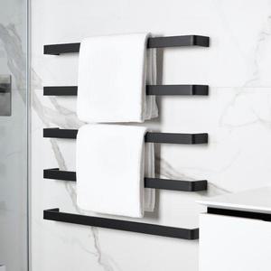 Single Bar Bathroom Towel Rails: ATLANTIS ICONA MONT HEATED TOWEL RAIL