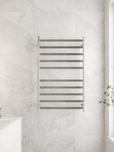 Black Kitchen Bathroom Range: CODE INTERIORS LINEARE HEATED TOWEL LADDER 1050X650MM