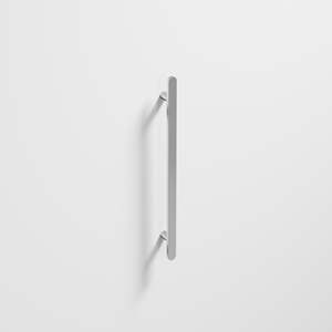 Brushed Brass Bathroom: CODE INTERIORS LINEARE 850MM VERTICAL HEATED TOWEL RAILS