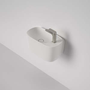 CAROMA CONTURA II HAND WALL BASIN 1 TAPHOLE