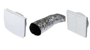 Electrical Bathroom: WEISS HIGH-FLOW DUCTED IN-CEILING EXTRACTION FAN 240V