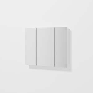 CODE INTERIORS LUXE 900MM MIRROR CABINET WITH DEMISTER 3 DOOR