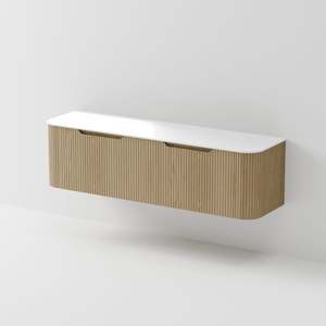 CODE INTERIORS SORA 1800 WALL HUNG VANITY WITH SLAB TOP