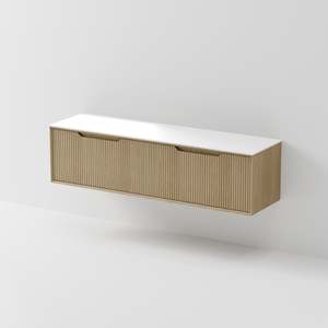 CODE INTERIORS ARIA 1800 WALL HUNG VANITY WITH SLAB TOP
