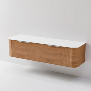 Vanities: CODE NATURE 1800 VELOUR PILLAR VANITY