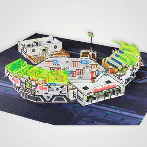 RumbleDome Arena Bundle - Battle Kiwi Tabletop Wargaming Terrain and Accessories