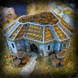 Products: Durak Deep – The Lore Masters Home - Battle Kiwi Tabletop Wargaming Terrain and Accessories