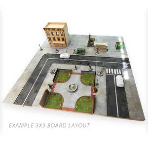 Battle Boards – City Bundle - Battle Kiwi Tabletop Wargaming Terrain and Accessories