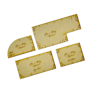 Glory is Fleeting Template Set - Battle Kiwi Tabletop Wargaming Terrain and Accessories