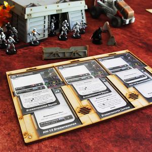 SW Legion Unit Trays 2.0 - Battle Kiwi Tabletop Wargaming Terrain and Accessories