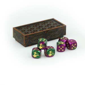 Battle Dice – Paua - Battle Kiwi Tabletop Wargaming Terrain and Accessories