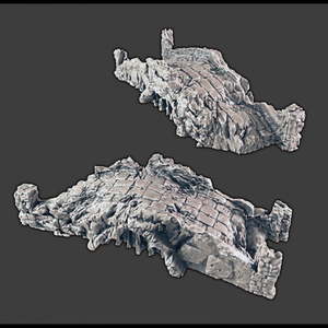 Products: Ruined Bridge - Battle Kiwi Tabletop Wargaming Terrain and Accessories