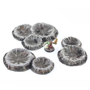 Bomb Craters Bundle - Battle Kiwi Tabletop Wargaming Terrain and Accessories