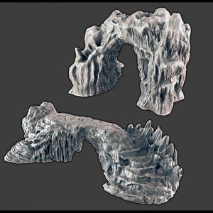 Products: Rocky Archway and Bridge - Battle Kiwi Tabletop Wargaming Terrain and Accessories