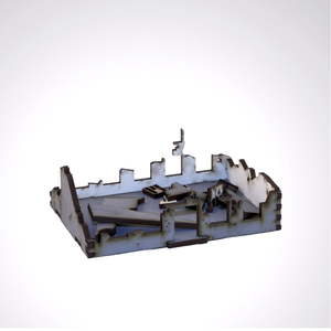 City Ruins 4 - Battle Kiwi Tabletop Wargaming Terrain and Accessories