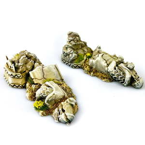 Durak Deep – Ruined Dwarven Statues Pack - Battle Kiwi Tabletop Wargaming Terr&hellip;