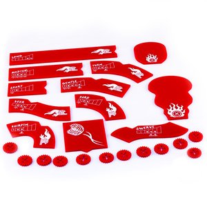 Gaslands Templates - Battle Kiwi Tabletop Wargaming Terrain and Accessories