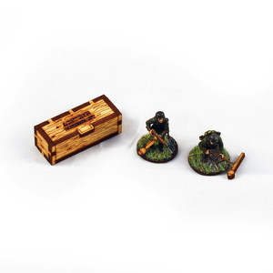 Products: Panzerfaust Tokens with Crate - Battle Kiwi Tabletop Wargaming Terrain and Accessories
