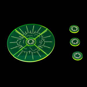 Infinity Smoke Template Set - Battle Kiwi Tabletop Wargaming Terrain and Accessories