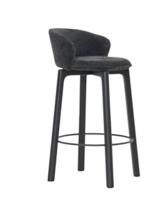 Dining: Glide Barstool with backrest