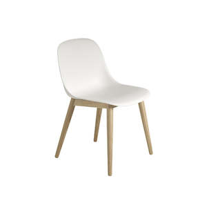 Fiber Side Chair Wood Base