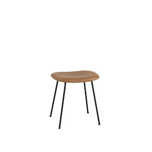 Fiber Stool Tube base 45cm - Leather