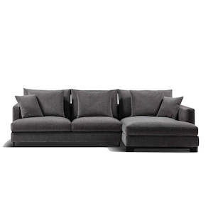 Leather Sofas: Easytime Small L Shape Sofa RAFC SS/SC