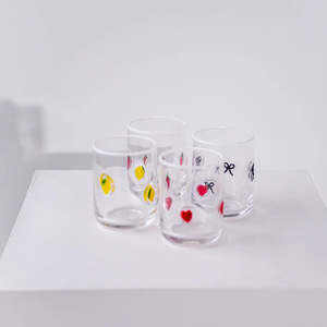 Homeware: Icon Glasses - Set of 4