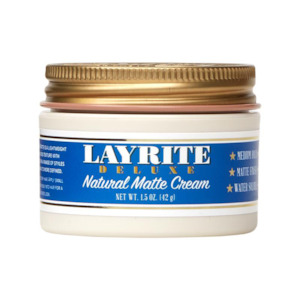 Layrite Delux Mens Grooming: LAYRITE Natural Matte Cream 42g