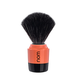 nom MARTEN 21 CO Black Fibre Shaving Brush Coral-black