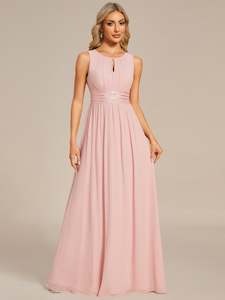 Liza light pink halter ball dress with s14 Express NZ wide