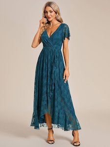 Color Black: Steph mother of the bride gown in teal s14-16 Express NZ Wide