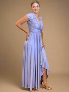 Infinity Collection: Luxe Lavender Infinity bridesmaid dress Express NZ wide