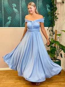 Luxe Blue Bell Infinity bridesmaid dress Express NZ Wide