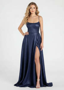 Ball Dresses: Jezabelle Sparkling A-Line Ball Dress Express NZ wide
