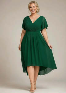 Jerry emerald mother of the bride/groom dress in s22-24 Express NZ Wide