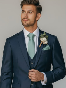 Luxe Custom Men's infinity neck tie