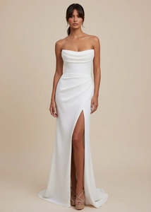 Harper Strapless Wedding Dress Express NZ wide