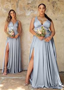 Bridesmaid Dresses: Florence Empire Satin Bridesmaid Dress