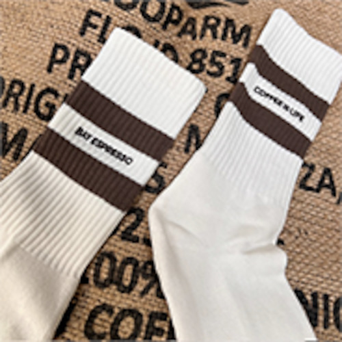 Accessories: Coffee is Life Socks