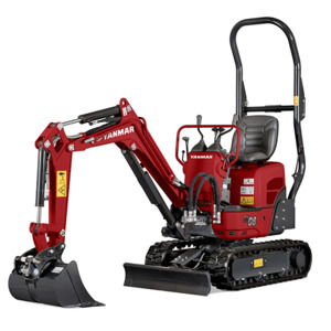 Products: Excavator/Digger 1T Yanmar - Bay Machinery Hire
